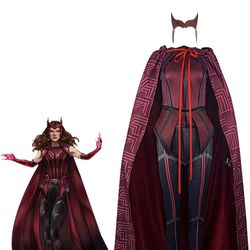 Scarlet Witch Costume Cosplay