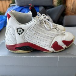 Jordan Retro 14 XIV Candy Cane 2005 Release Used