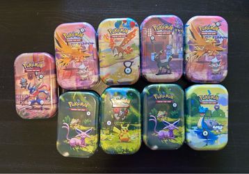 Sealed Pokemon 30th Mini tins