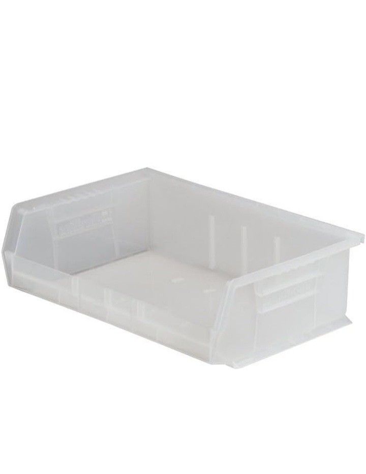 NEW Akro-Mils Clear Akrobins Clear - Lot of 6