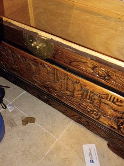 One of a kind Asian Hope Chest