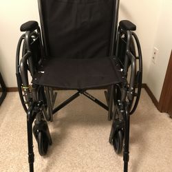 Wheelchair by Medline, medium size