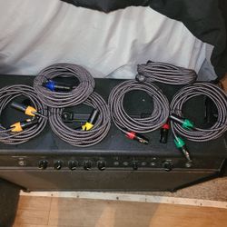 XLR Cables. BRAND NEW. 25ft Long.
