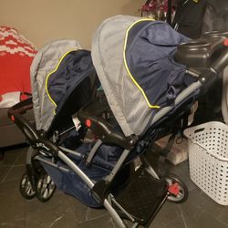 Baby Stroller For 2  New 