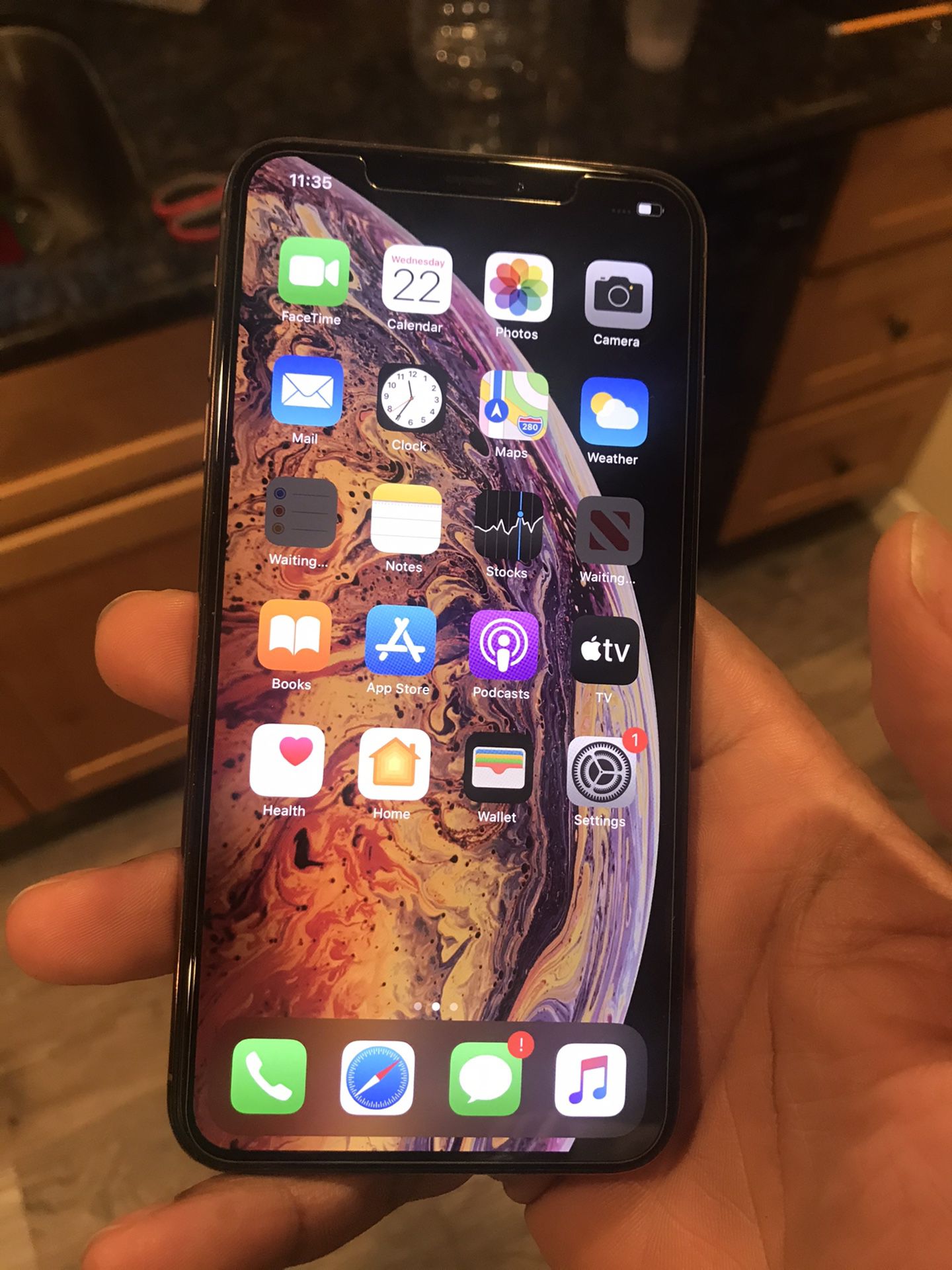 AT&T IPHONE XS MAX GOLD 512 GB