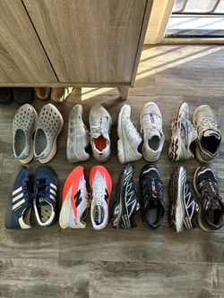Nike, Salomon, Newbalance, kanes, adidas, Asics Gel kayano 14