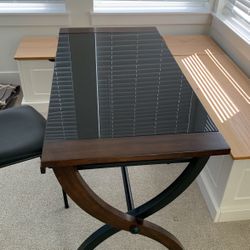 Desk With Glass Top
