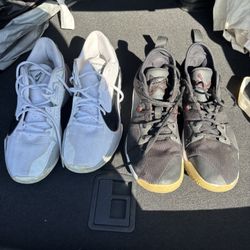 Basketball shoes | Size 12 | PG 2 Taurus and Zoom Freak 2 White Cement
