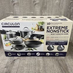 Circulon A1 Series 10pc. Aluminum Nonstick Cookware Set
