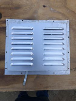 Vent for Enclosed Trailers - Aluminum - 12-1/4" Wide x 10-1/2" Tall