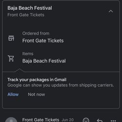 3 Day Vip Baja Beach Festival Ticket 