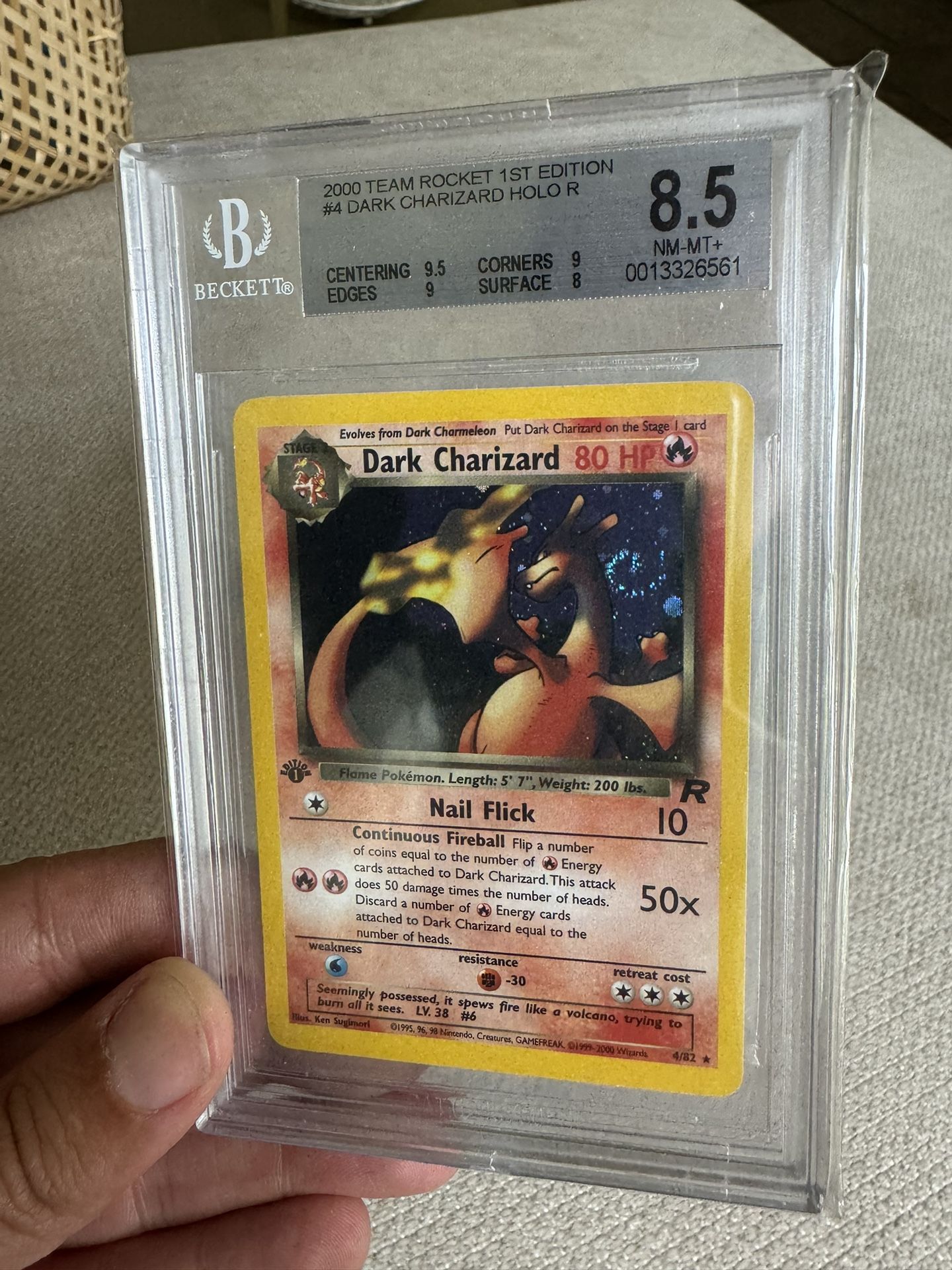 dark charizard card first edition Ho-Oh - 18/64 - Rare - Neo Revelation - 1st edition main image 1