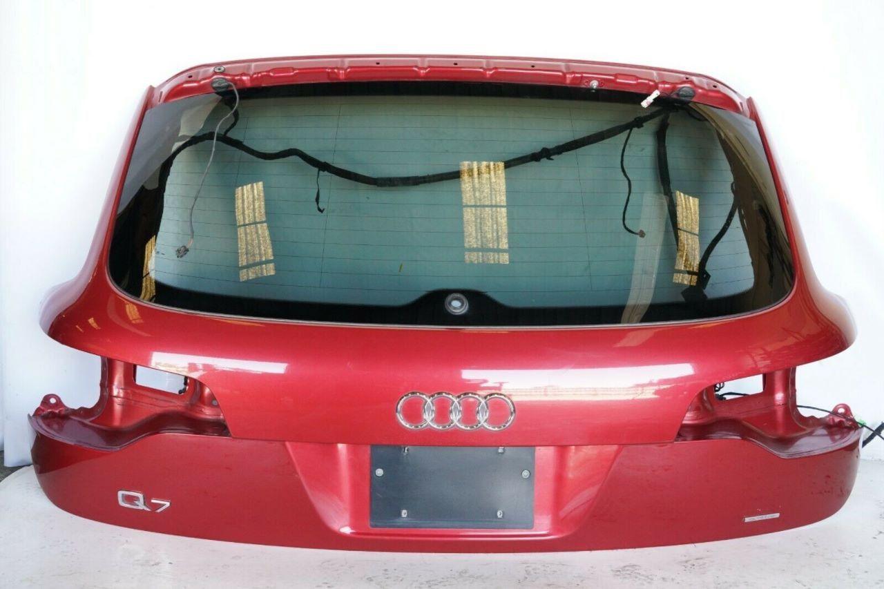 2007-2009 Audi Q7 Tailgate Tail Lift Gate Trunk Lid Hatch Shell Red 4L0827159A