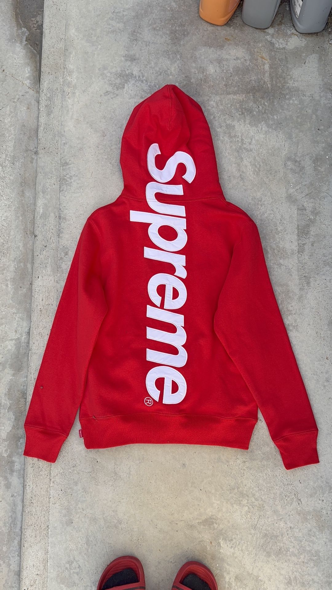 Red Supreme Hoodie