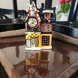 Ceramic Halloween Candle House 