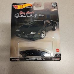 2022 Hot Wheels Car Culture Jay Leno Chase 0/5 Lamborghini Countach LP 5000 QV