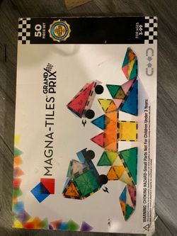Magna Tiles Deluxe Grand Prix 50 count