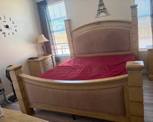 Heavy Wood Bedroom furniture