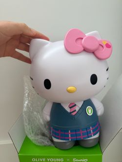 Hello Kitty x Olive Young School Uniform Mug Container