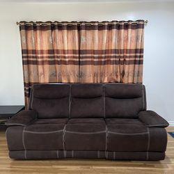 Power reclining sofa