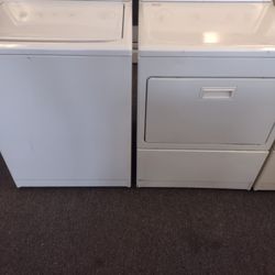 Matching Washer And Electric Dryer Set