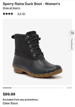 Leather Rain boots size 7