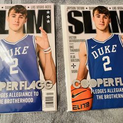 Cooper Flagg Slam Magazines ( 2 ) 