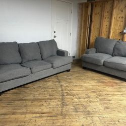 Delivery Available sofa loveseat with pullout bed