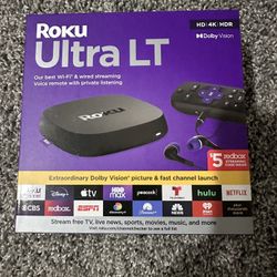Roku Ultra LT 4k Streaming Player 