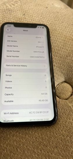 iPhone 11 unlocked 64gb $250