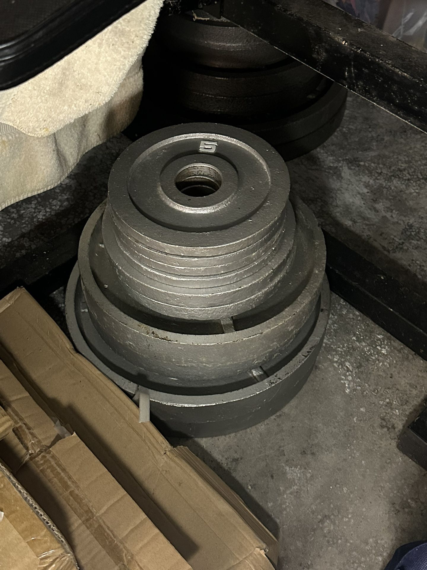 Lifting Weights Full Set Metal