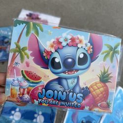 Lilo And Stitch Party Invitations