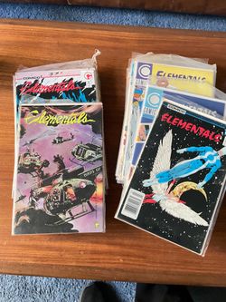 Elementals Comic Books