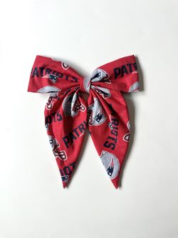 New England Patriots Red Hairbow