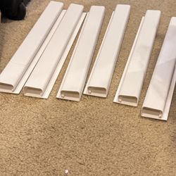 Cable Management Raceways 6 pack 17x4in