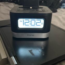 Ihome Alarm Clock  (cash Only )