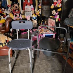 Bedside Commode  And Shower Chair