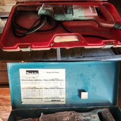 Milwaukee And Makita Reciprocating Saws