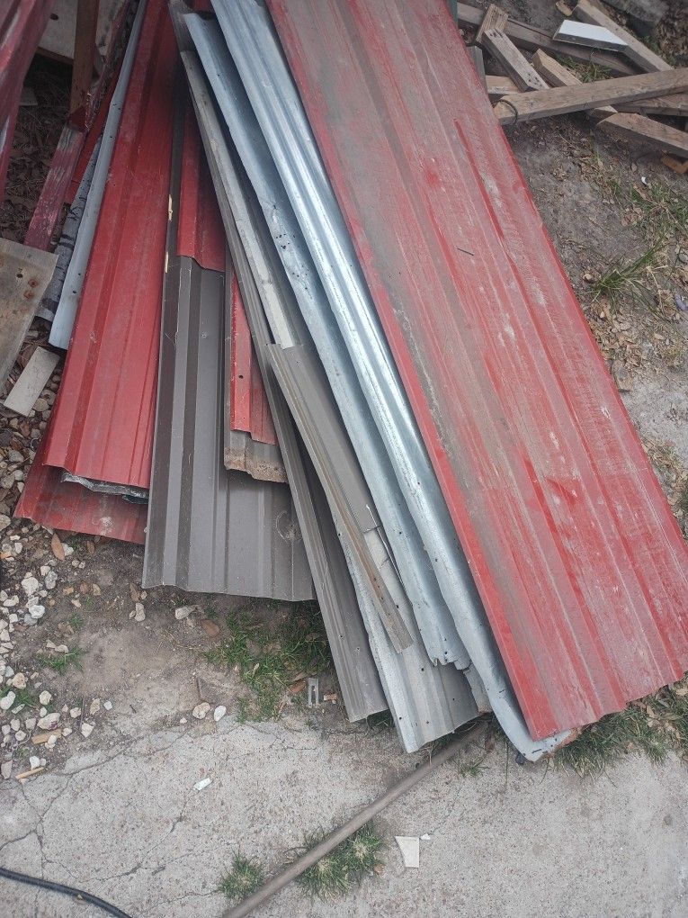 Hobby airport** 20+ pi3ces Corrugated Metal Fence Panels