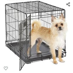 Foldable Metal Wire Dog Crate

