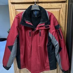 Mens Large Parka NEVER WORN GREAT GIFT