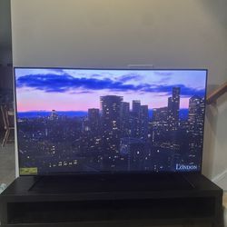 65inch 4k Smart Tv With Ikea Stand