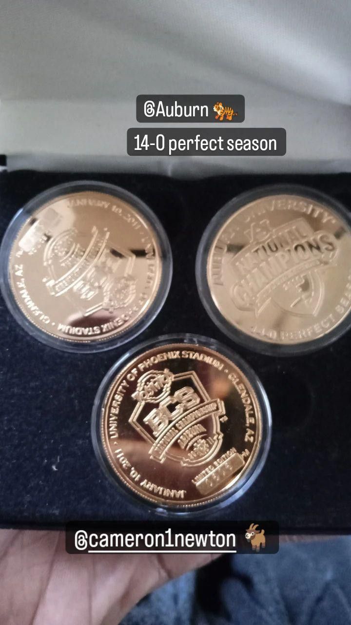 Auburn Gold Coins (Limited Edition)