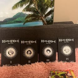 Death Note Black Edition Manga 1-4