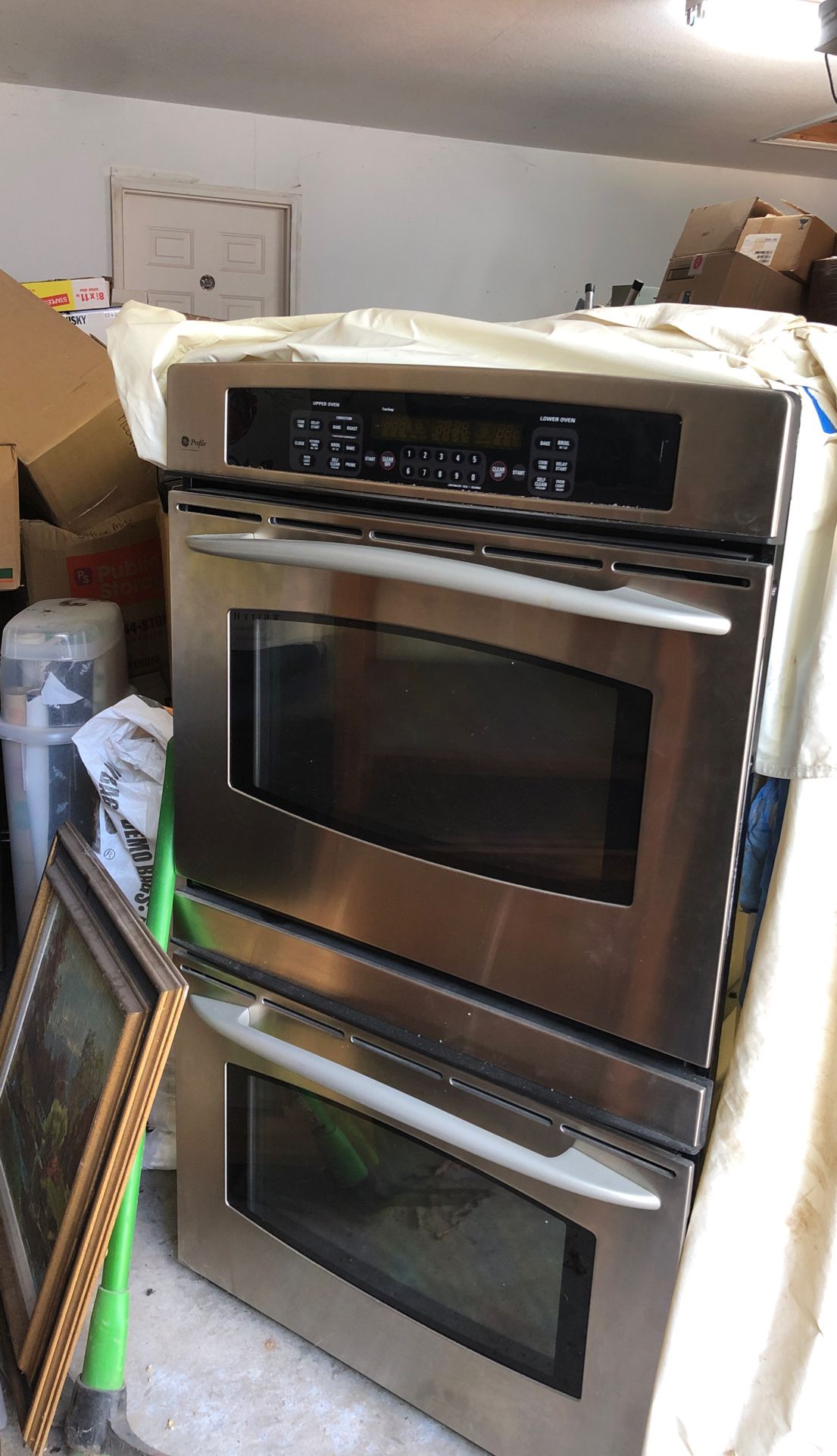 GE profile double electric ovens FREE