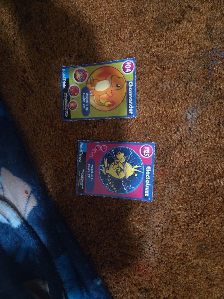Pokémon Trivia Cards