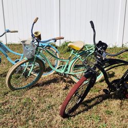 26" Huffy Beach Cruisers - Sold Together or Separately