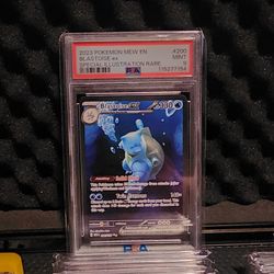 Blastoise 151 PSA 9