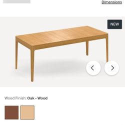 New in Box - Burrow Listo Extendable Dining Table