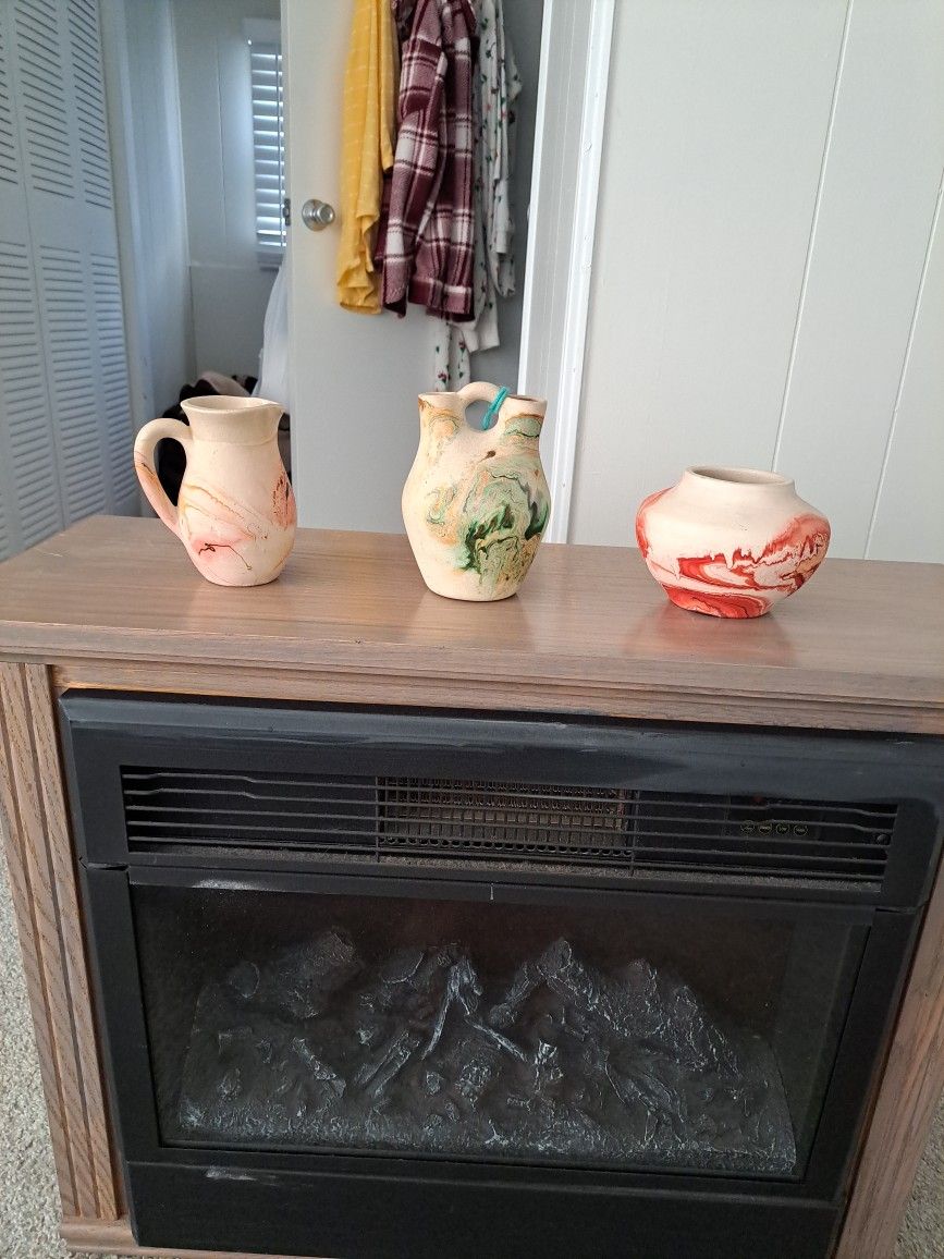 Nemadji Pottery Pieces